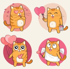 Cute cat character N2