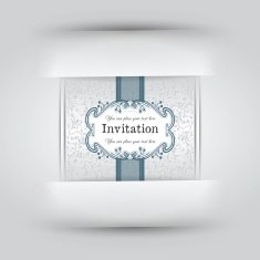 Invitation in Paper Slit N2