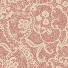 Lace seamless pattern with flowers N262