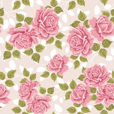 Seamless wallpaper pattern with roses N12