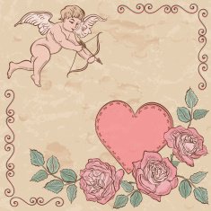 Valentine card N129