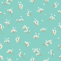 Floral seamless pattern Perfect for wallpapers