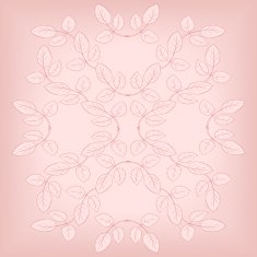 Floral composirion with leaves N8