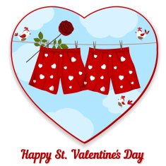 card by St Valentine's Day N6