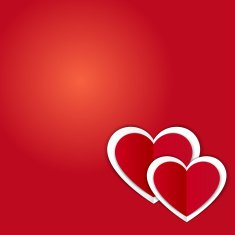 Vector Valentines Day Card N62