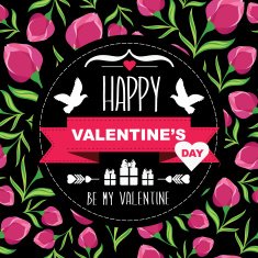 valentine's day poster N86