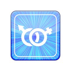 Vector version Male and female icon Eps 10 illustration