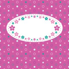 cute purple greeting card N2
