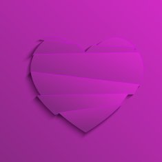 Vector heart background Eps10 N5