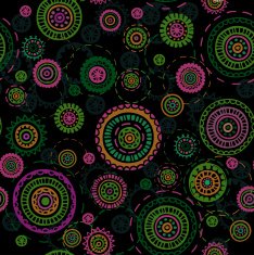 Decorative seamless abstract pattern N2
