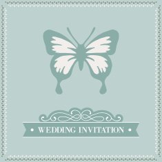 Wedding Invitation Card Template N23