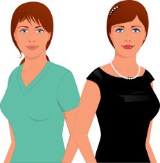 Daytime and evening look N2