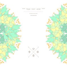 Floral decor N112
