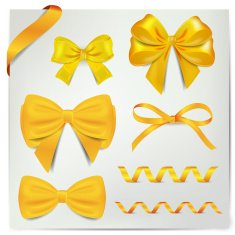 Vector Gifts Bows and Ribbons