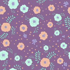 floral seamless pattern N723