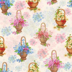 Watercolor floral seamless pattern N57