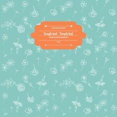 Floral decor N121