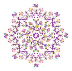Floral decor N124