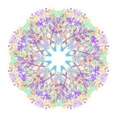 Floral decor N125
