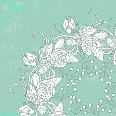 Floral decor N129