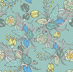 floral seamless pattern N725