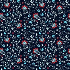 elegant seamless floral pattern N5
