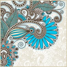 ornate floral pattern N15