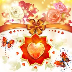 Valentine's day card N429