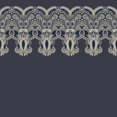ornate floral pattern N17
