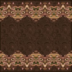 ornate floral pattern N18