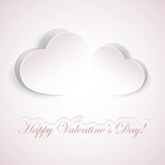 Pink paper hearts N2