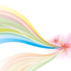 Vector flowers background N5
