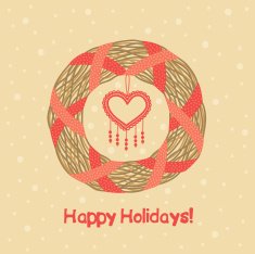 Retro greeting card N7