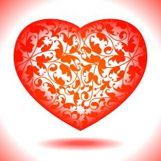 Floral heart N75