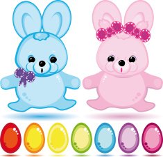 Easter bunnies N5
