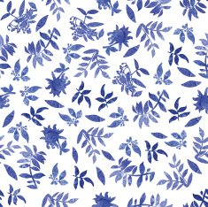 Watercolor floral pattern N60