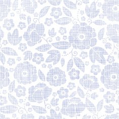 Purple textile flowers texture seamless pattern background