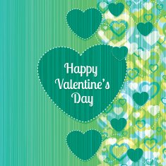Valentine's day card N433