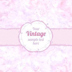 Stylish floral seamless background with frame N2