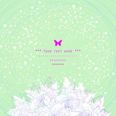 Beautiful bouquet in vector Hand drawn vector illustration N2