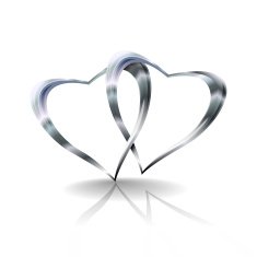Silver hearts N10