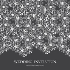 Lase wedding invitation