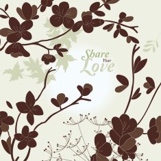 Love Flowers Card N15