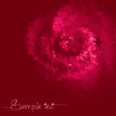 Rose colored ink vector background N2