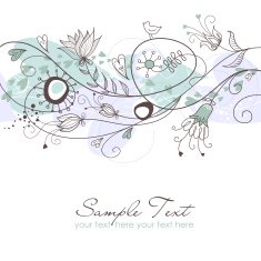 Flower doodle N528