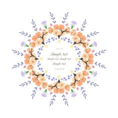 Gentle decor with flowers N20