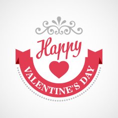 Typography Valentine's Day cards N22