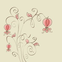 Pink Flowers N23