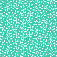 Ditsy floral pattern with small white flowers N3