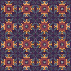 Seamless flower pattern background N19